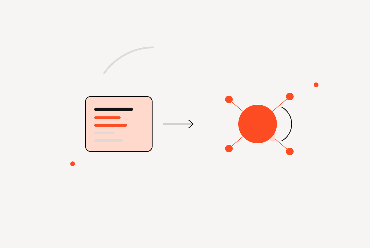 An enablement kit handed across to a network of partner nodes, representing enablement built before recruitment